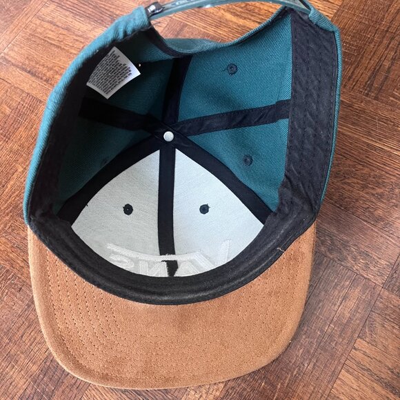 Vans Green and Brown snapback hat - Picture 4 of 5